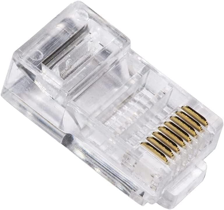 Plug Telefonico per Cavo Rotondo 8 Poli - Intellinet IWP-8P8C-R