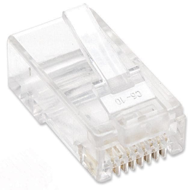 Plug Modulari RJ45 Cat5e per Cavo Flessibile UTP - Intellinet IWP-8P8C-R5
