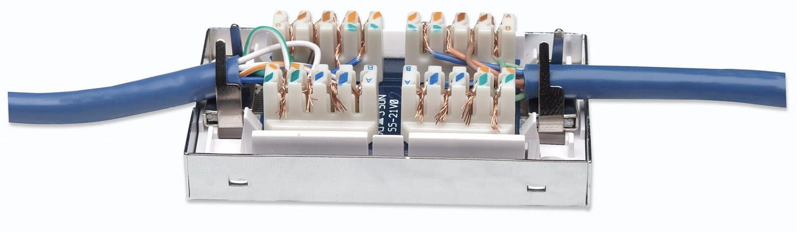 Box Giunzione Cat6 FTP Schermato - Intellinet IWP-ADAP CB6