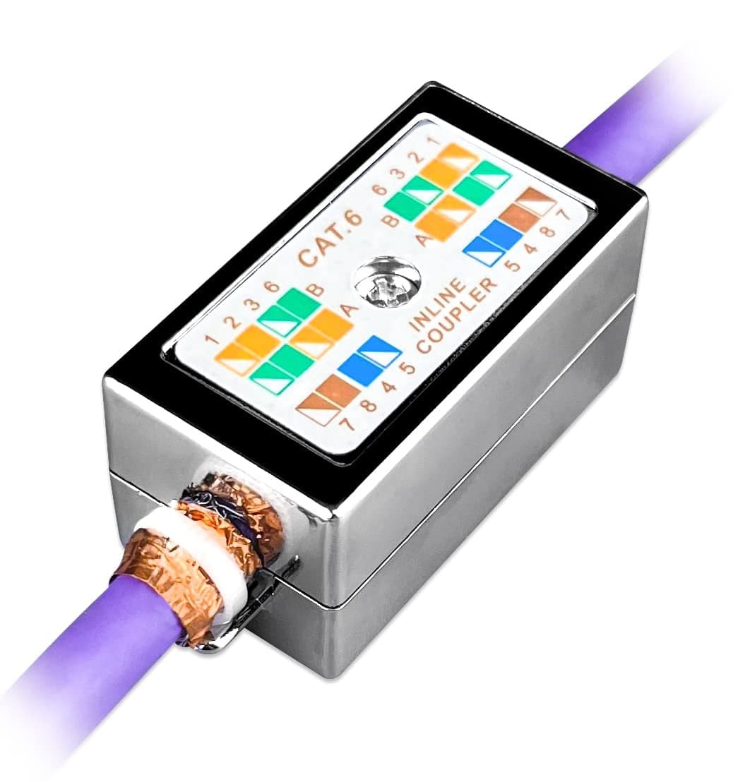 Scatola di giunzione Ethernet Cat6 FTP - Techly Professional IWP-ADAP CB6T