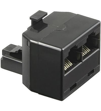 Accoppiatore Telefonico 8P8C M a 2x 8P8C F - GOOBAY IWP-ADAP-13/80