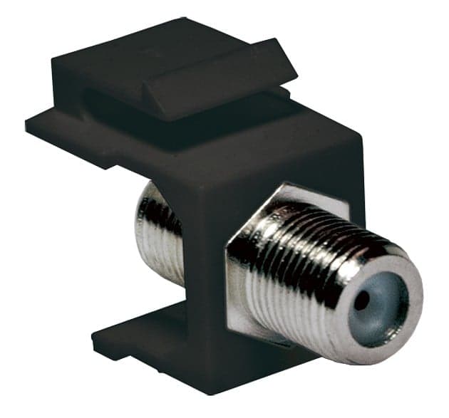 Adattatore Keystone BNC 75 Ohm F/F Nero - Logilink IWP-ADAP-75OFB