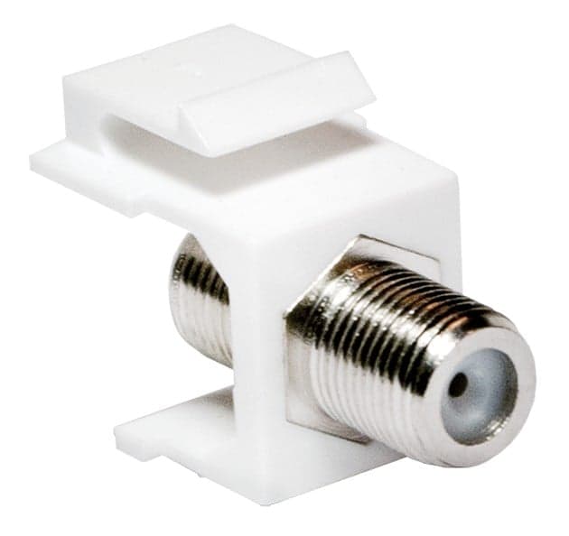 Adattatore Keystone BNC 75 Ohm F/F Bianco - Logilink IWP-ADAP-75OFW