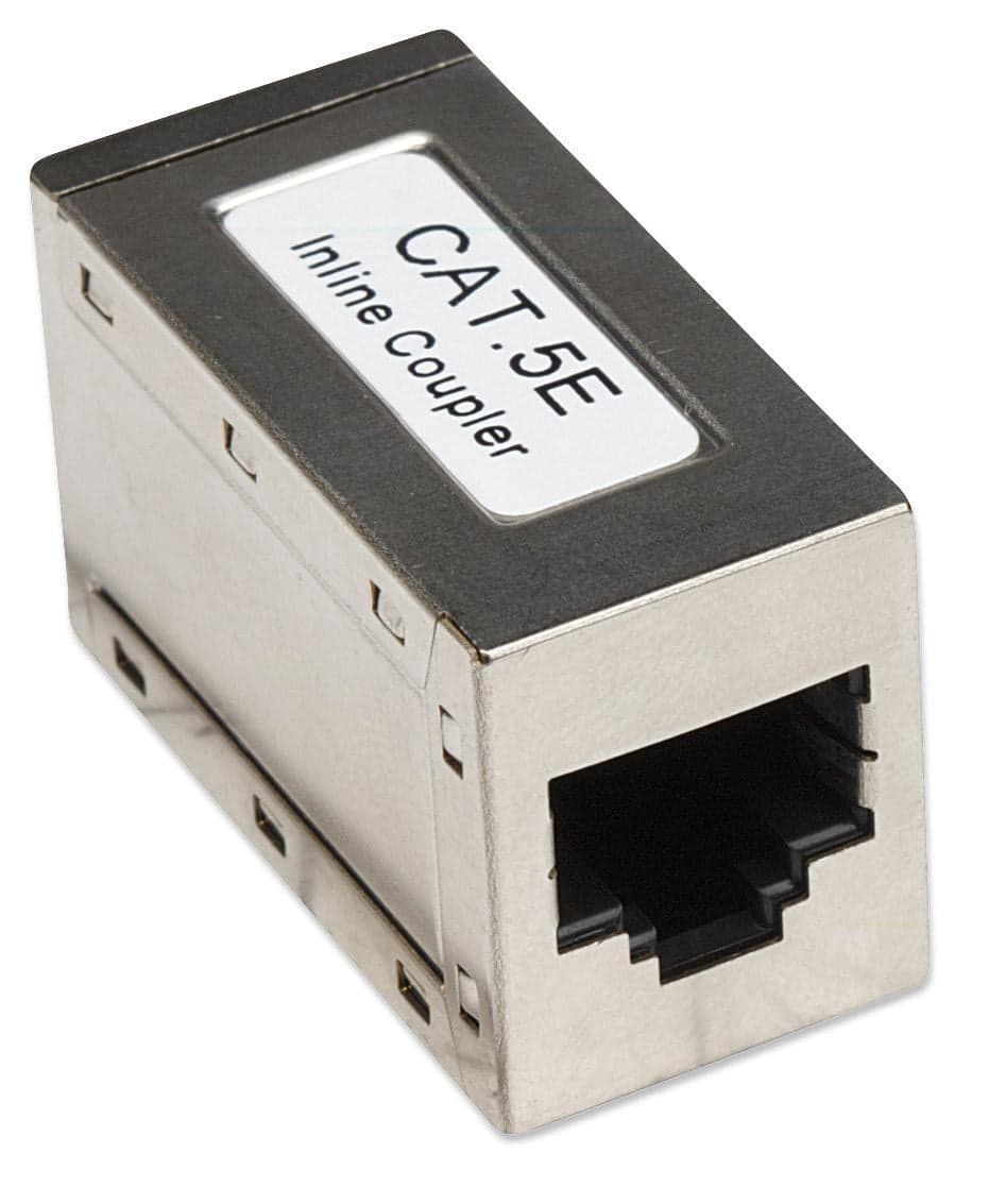 Accoppiatore RJ45 schermato Cat5e F/F metallo - Intellinet IWP-ADAP-8-SC