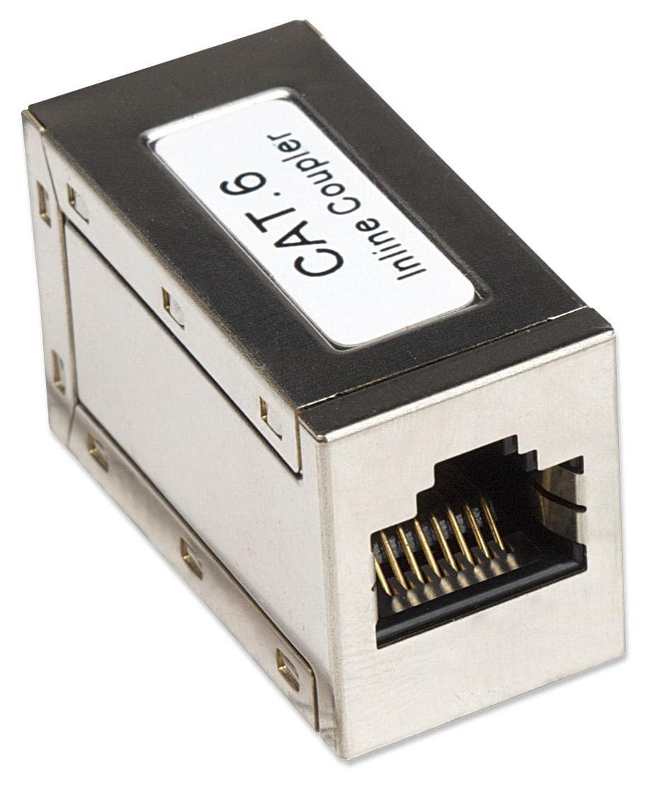 Accoppiatore RJ45 Cat6 8P8C Femmina/Femmina FTP Silver - Techly Professional IWP-ADAP-C6/ST