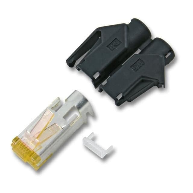 Plug RJ45 Cat6A Schermato tipo Hirose 10 Pz - IWP-CAT6ASYH