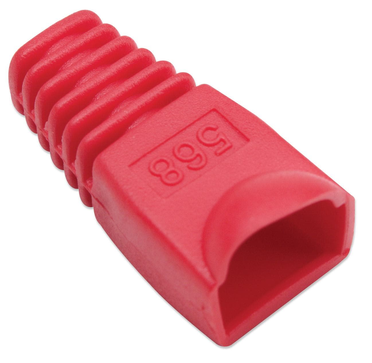Copriconnettore per Plug RJ45 6.2mm Rosso - Intellinet IWP-CBOOT-RD