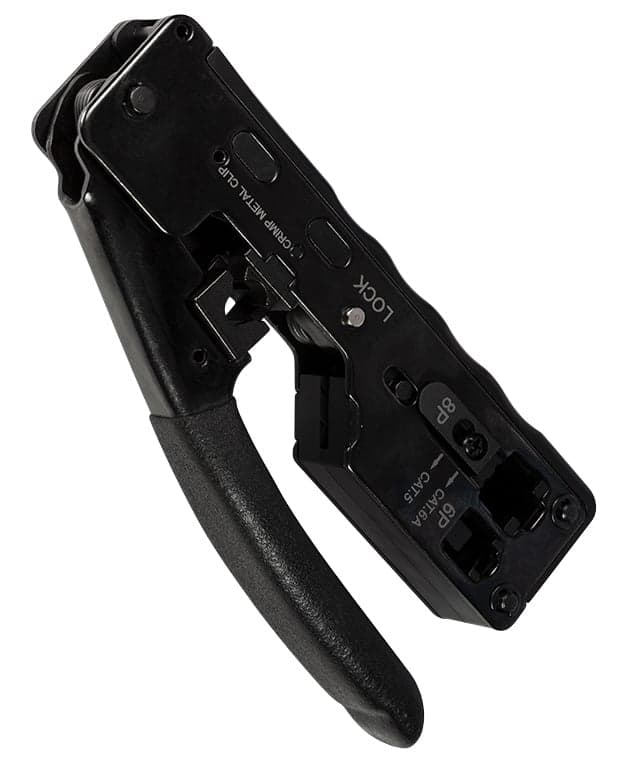 Pinza di Crimpatura per Cat5E Cat6 Cat6A Cat7 e RJ11/12 - Logilink IWP-HT 025