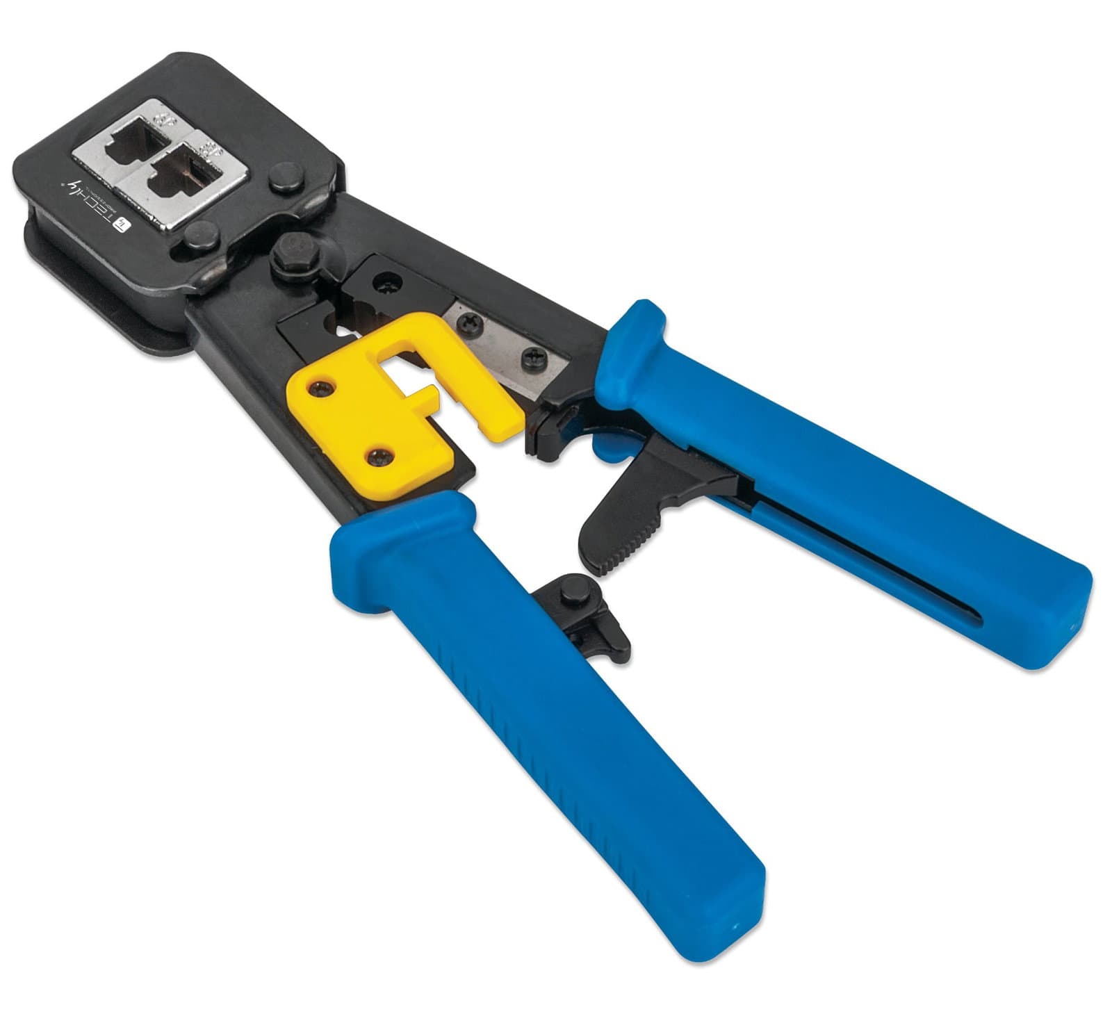 Pinza di Crimpatura per Plug Modulari Passanti - Techly Professional IWP-HT 310UT