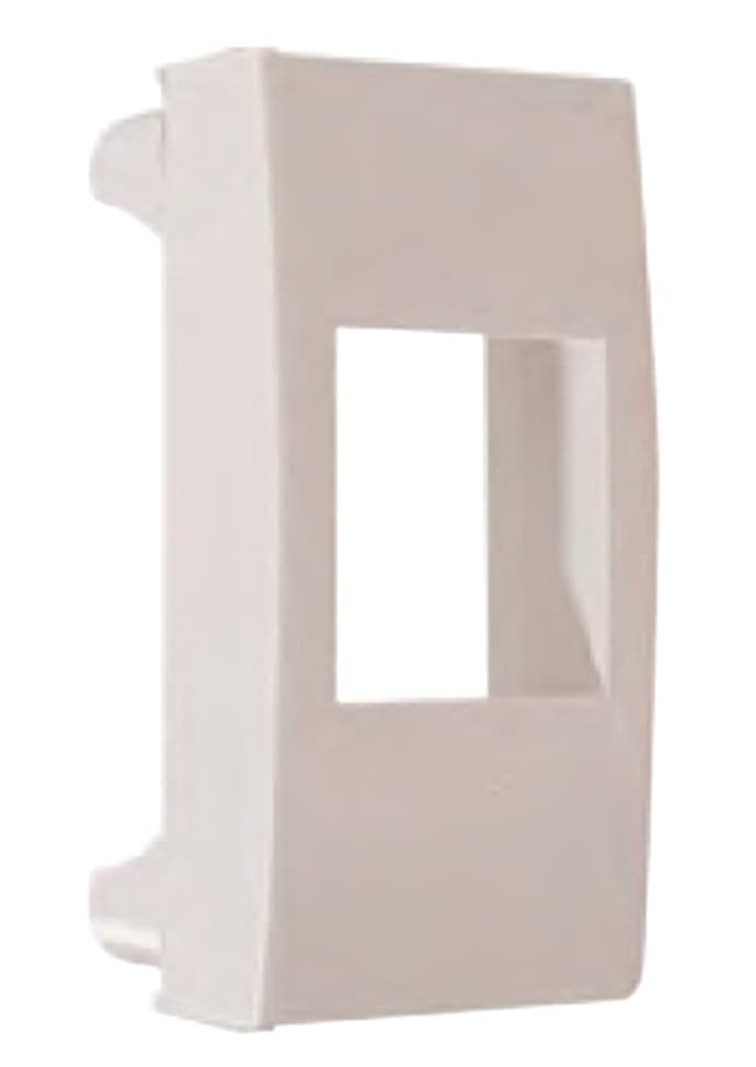 Adattatore Frutti RJ45 per Serie ABB Mylos Bianco - Intellinet IWP-MD ADAPT/ABBMYWH