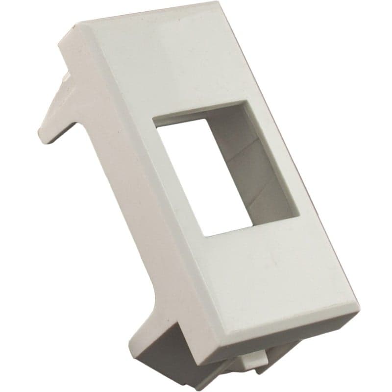 Adattatore Frutti RJ45 Compatibile con BTicino Axolute Bianco - Intellinet IWP-MD ADAPT/AXWH