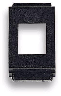 Adattatore Frutti RJ45 per Placca Ticino Living Nero - Intellinet IWP-MD ADAPT/LIV