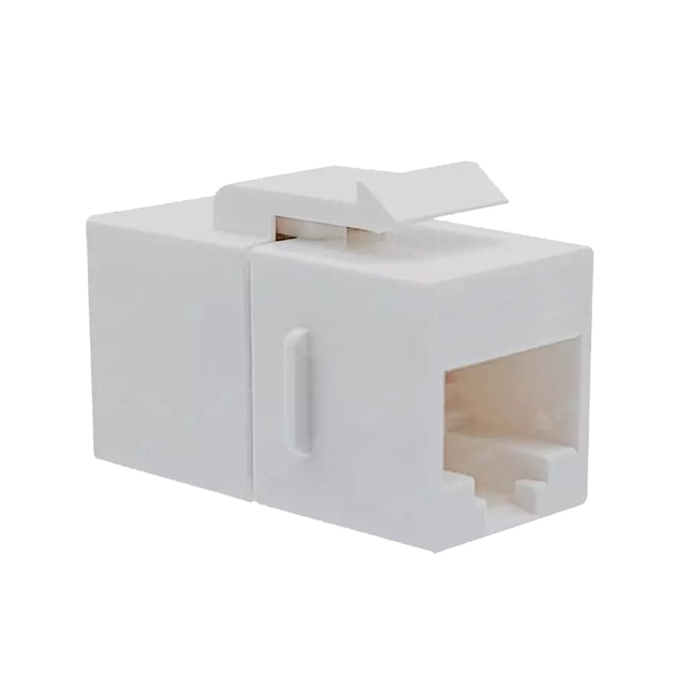 Accoppiatore RJ45 F/F UTP Cat5e Keystone Bianco - Intellinet IWP-MD C5E/TRB