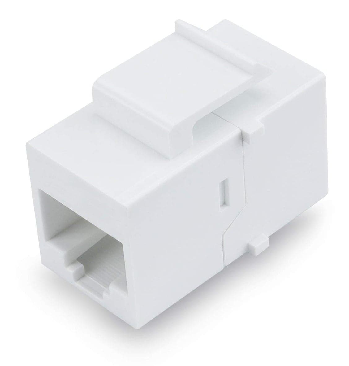 Accoppiatore Keystone RJ45 F/F Cat5E UTP Bianco - Techly Professional IWP-MD C5E/TRBT