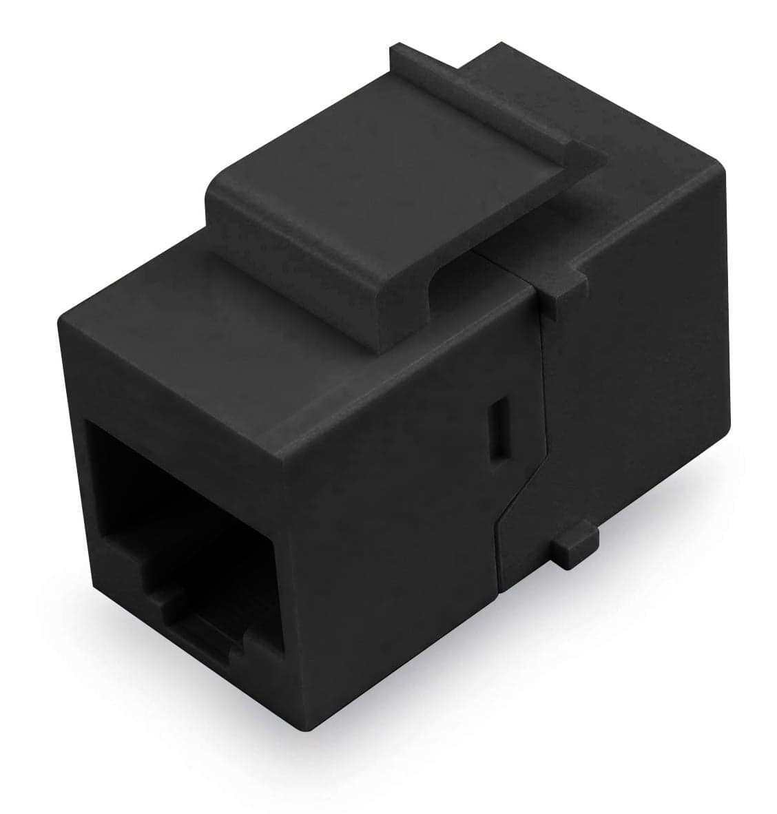 Accoppiatore Keystone RJ45 F/F Cat5E UTP Nero - Techly Professional IWP-MD C5E/TRUET