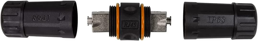 Connettore RJ45 Esterno Cat6A Cat7 IP68 Toolless - Logilink IWP-MD C6A-IPTL