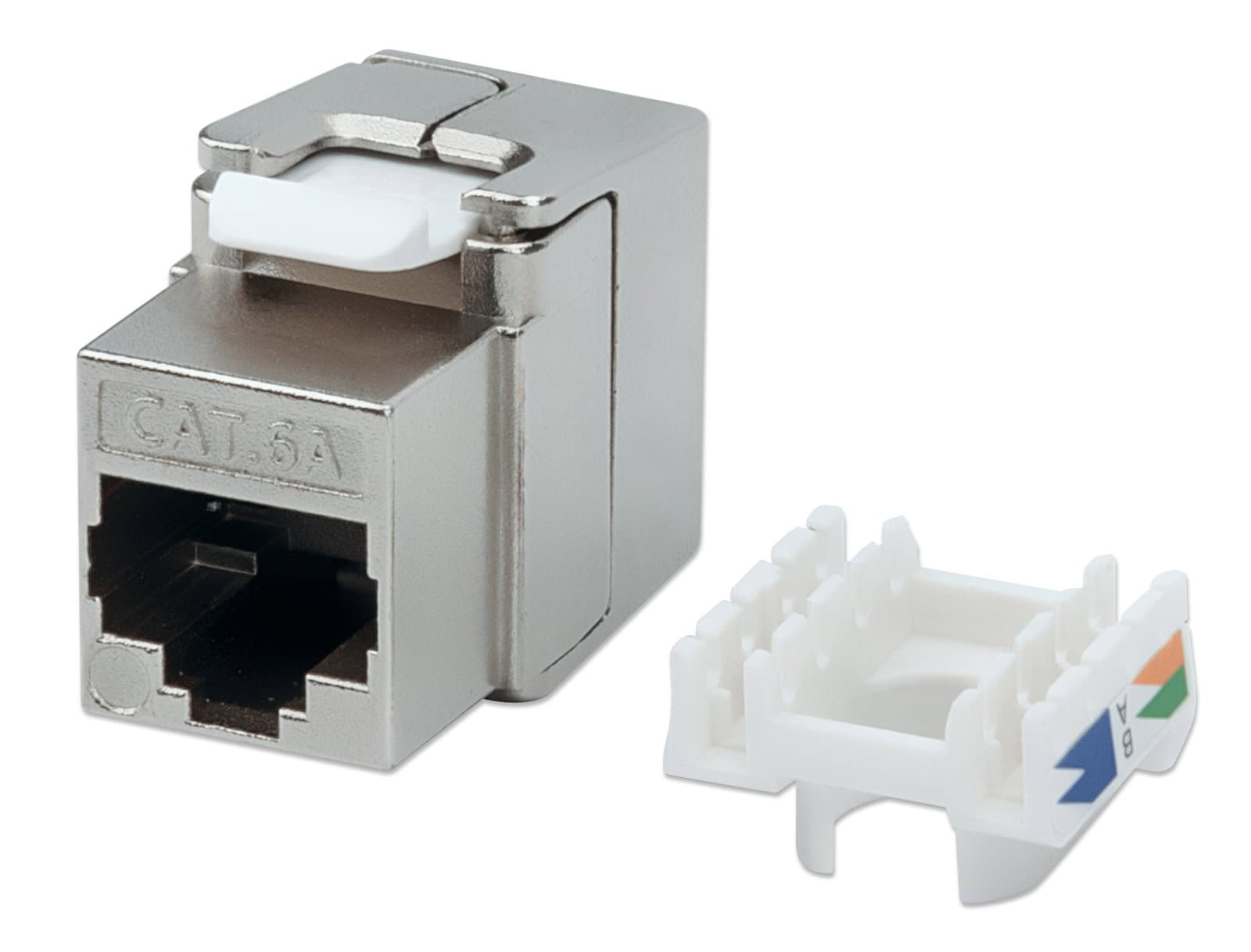 Frutto Keystone Femmina Cat6A STP Toolless - Intellinet IWP-MD C6A/TLF