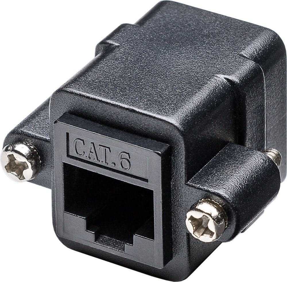 Adattatore RJ45 F/F da Pannello Cat6 UTP - Delock IWP-MD C6P/UTP