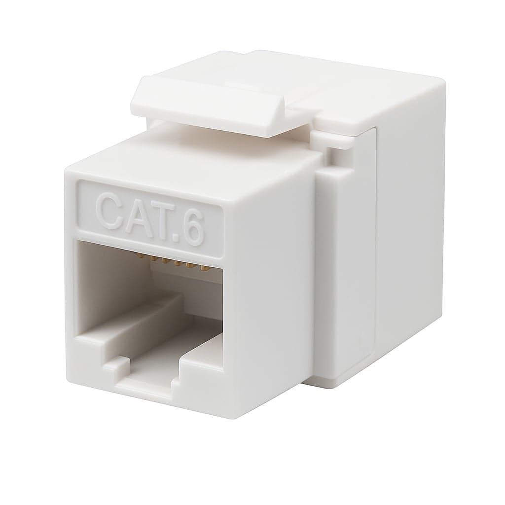 Frutto Keystone RJ45 Cat6 UTP 180° Toolless Bianco - Intellinet IWP-MD C6/ULF