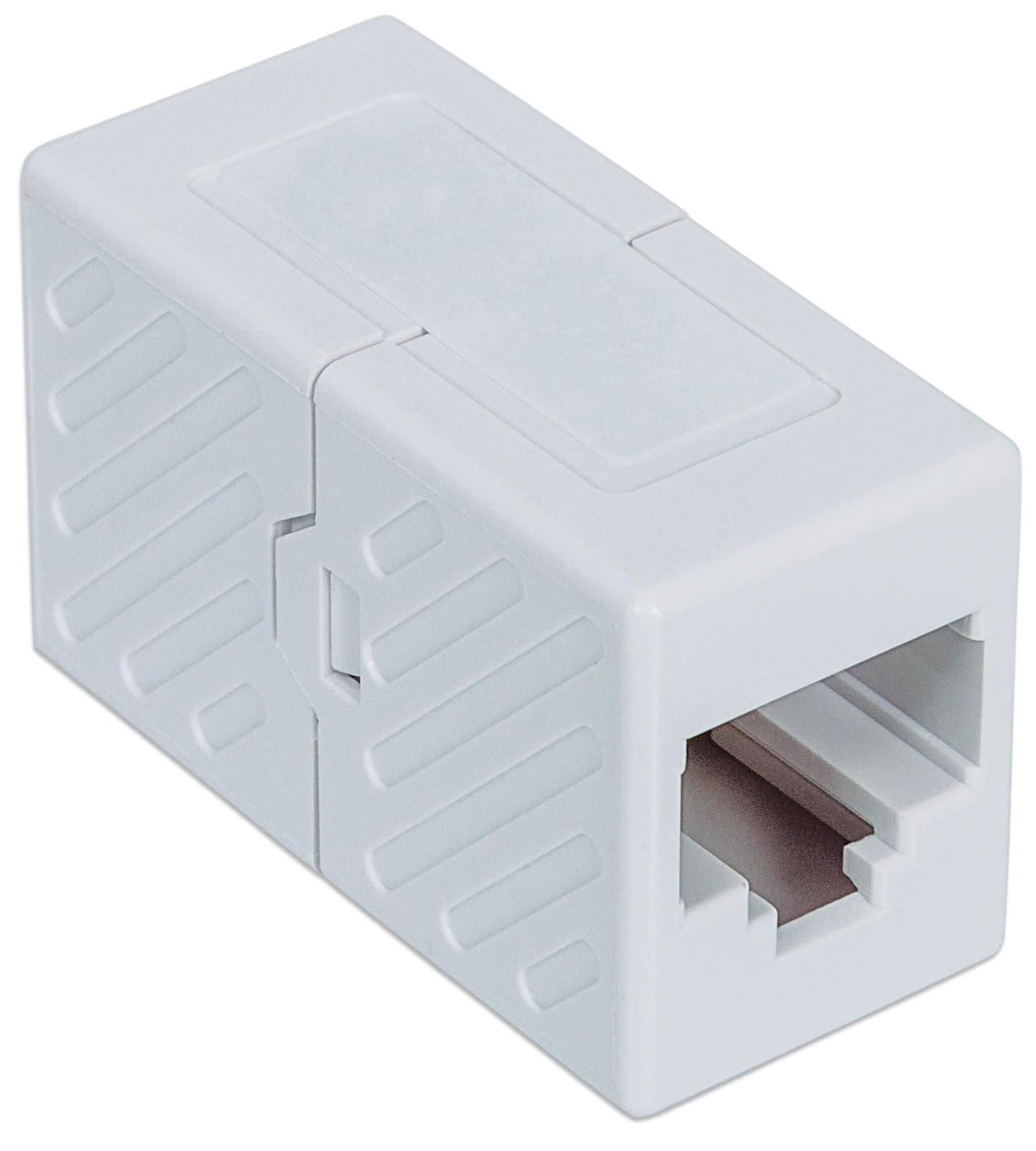 Accoppiatore Cat6 RJ45 F/F UTP Bianco - Intellinet IWP-MD F/F-C6