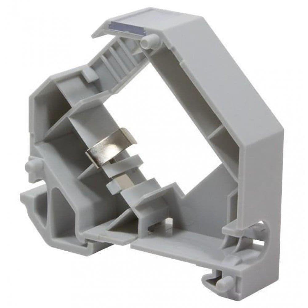 Adattatore keystone RJ45 per barra DIN espandibile in plastica con messa a terra - Techly Professional IWP-MD KEY-RAILS