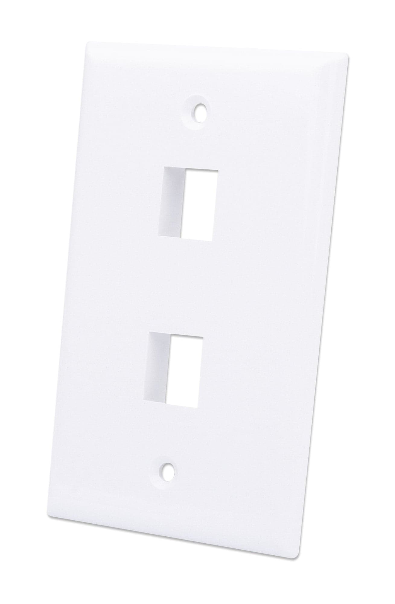 Placca porta frutti 2 posti mod. 503 bianca - Intellinet IWP-MD PSTR-2W