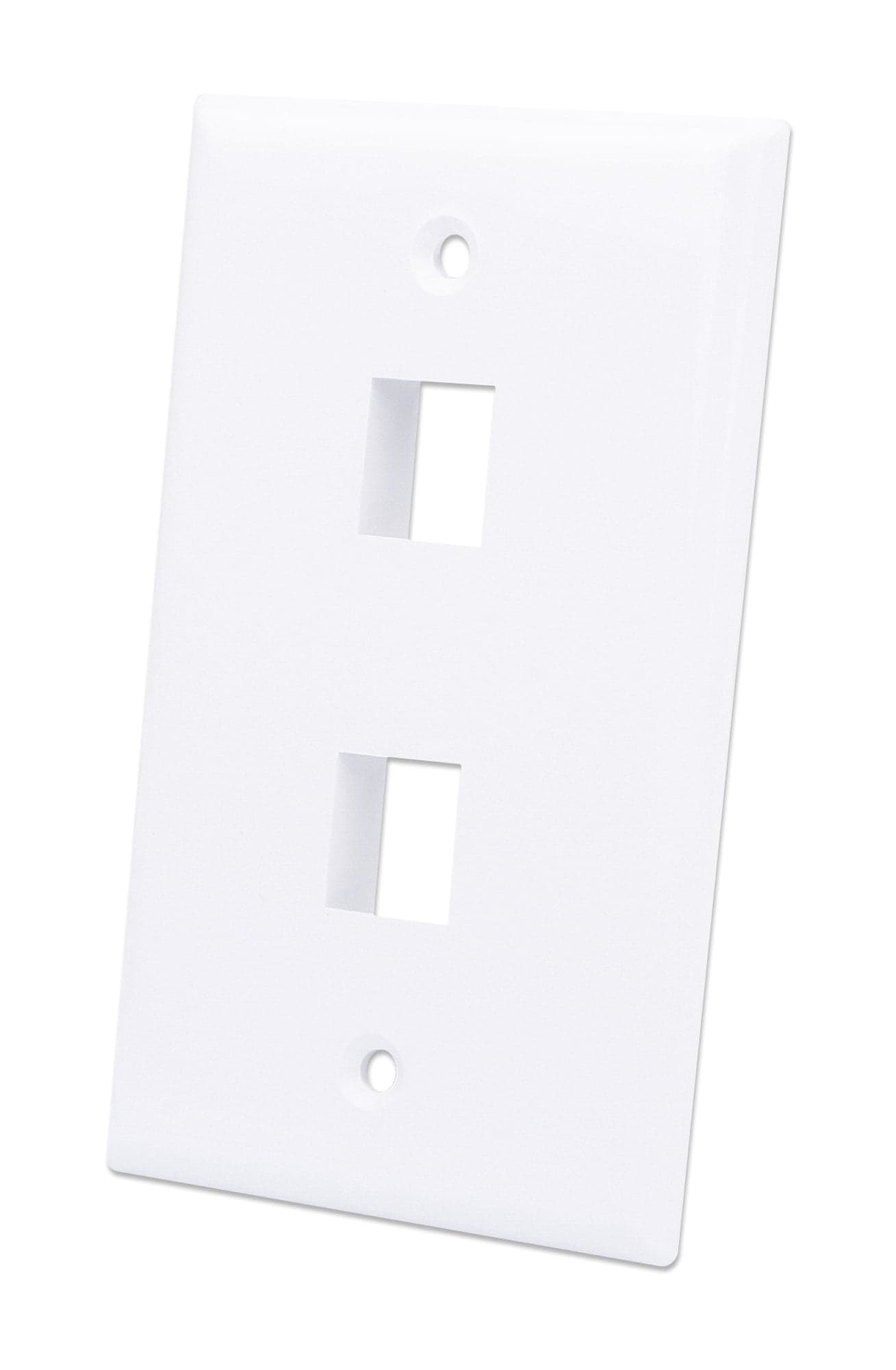 Placca Porta Frutti 2 Posti Mod.503 Bianco - Techly Professional IWP-MD PSTR-2WT