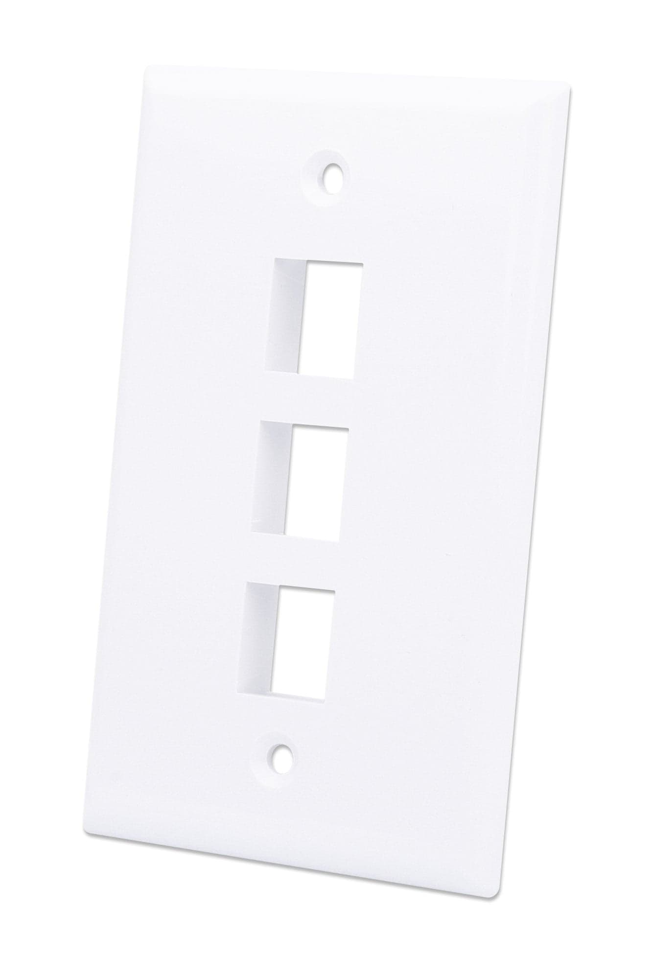 Placca Porta Frutti 3 Posti Mod.503 Bianco - Techly Professional IWP-MD PSTR-3WT