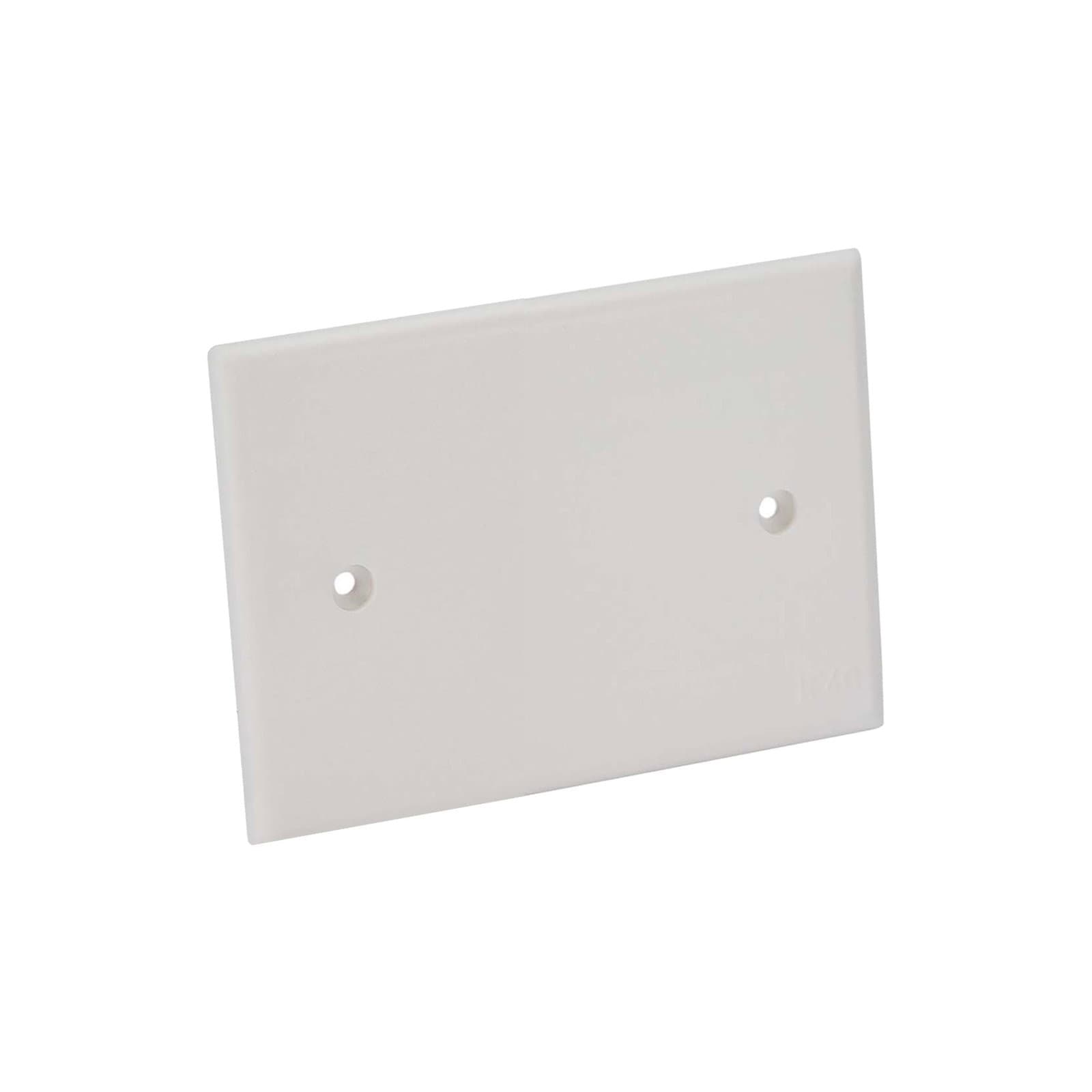 Coperchio Ribassato con Viti per Scatola da Incasso Rettangolare 3 Moduli Bianco - FME IWP-MD PSTR-COV3M
