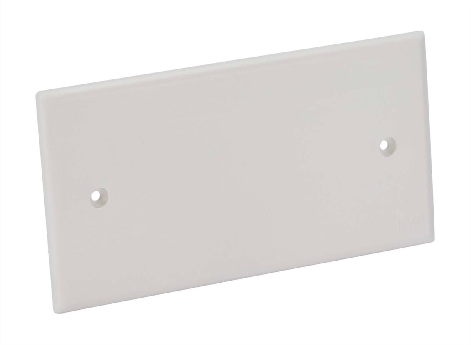 Coperchio Ribassato con Viti per Scatola da Incasso Rettangolare 4 Moduli Bianco - FME IWP-MD PSTR-COV4M