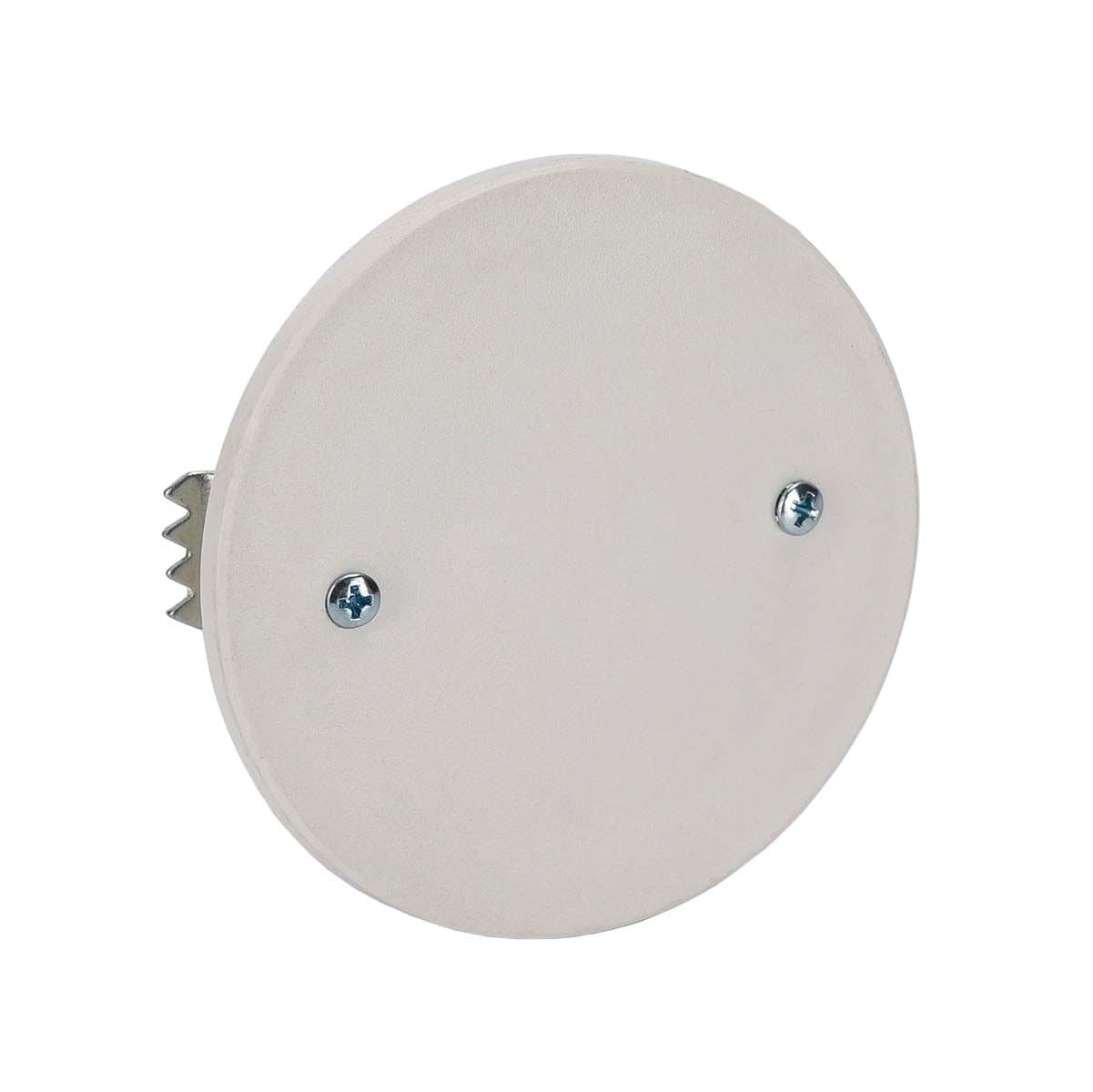 Coperchio con Graffe per Scatola da Incasso ø65mm Bianco - FME IWP-MD PSTR-COV65