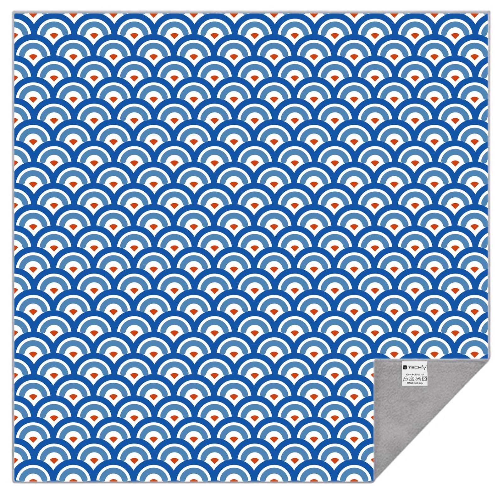 Panno Protettivo Multifunzionale Lavabile Antispruzzo per Oggetti Fragili Fish-Scaled M - Techly IWRAPPER-A01M