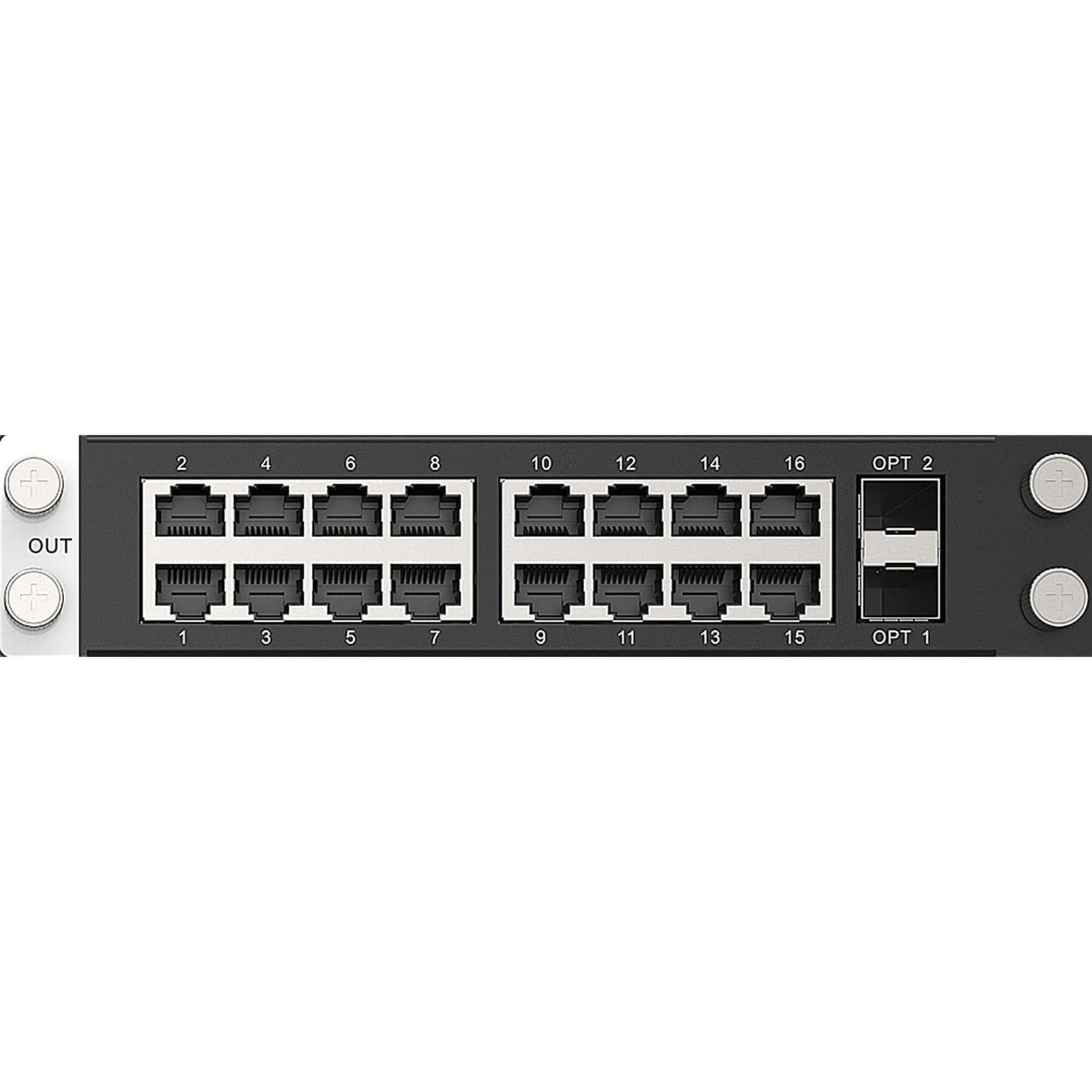 Scheda Trasmissione 16x RJ45 + 2x Fibra - Novastar 101670