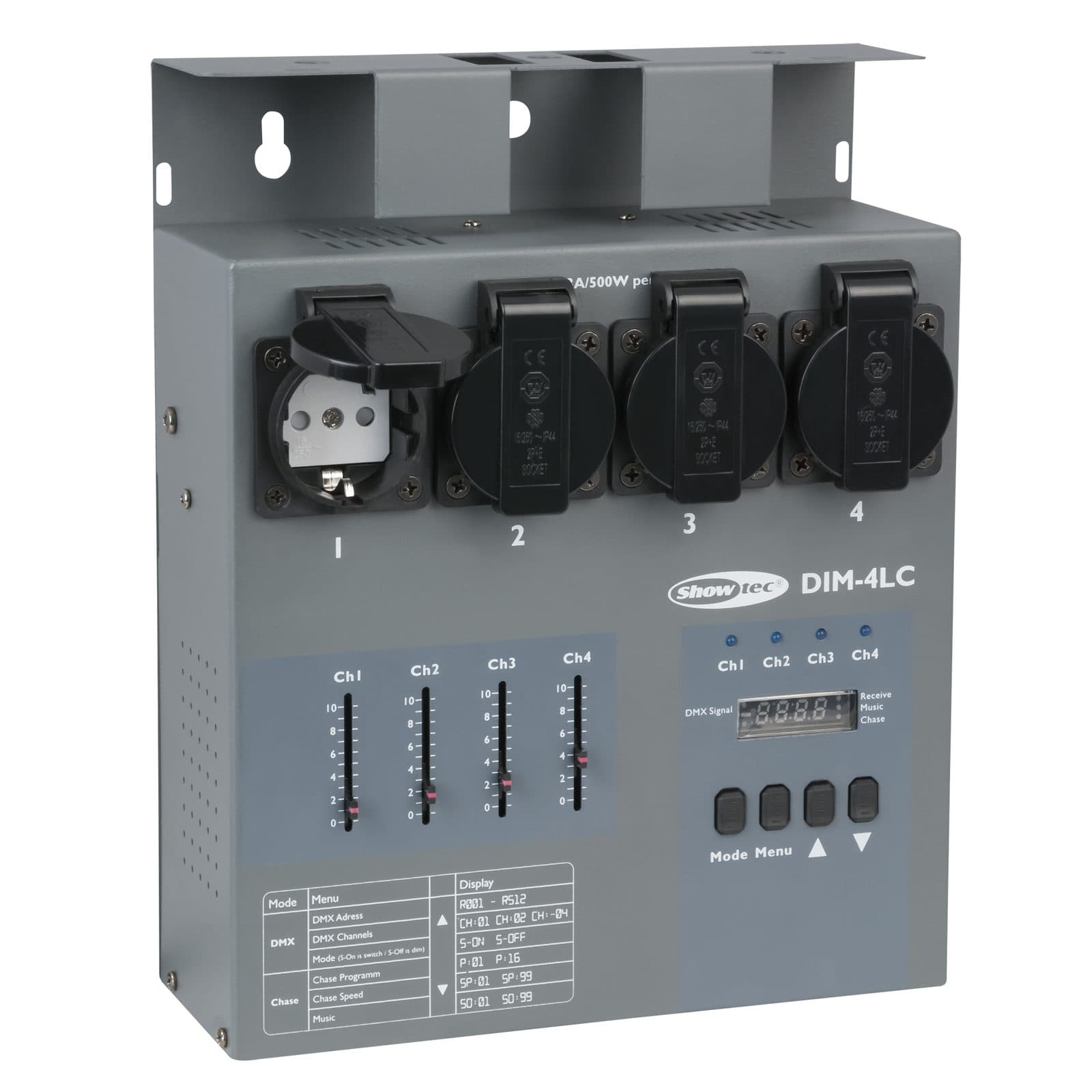 Pacco Dimmer 4 Canali - Showtec 50443