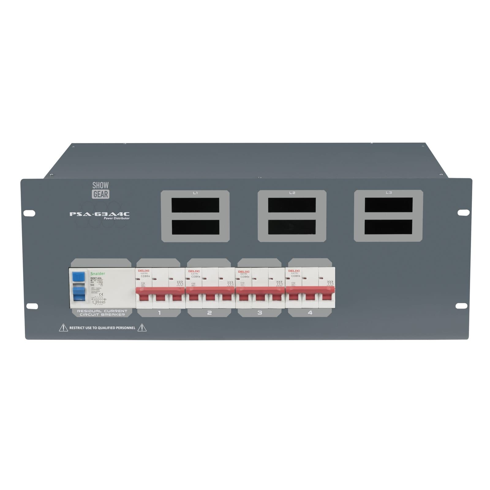 Distributore MCB 4x - CEE - Showgear 50666