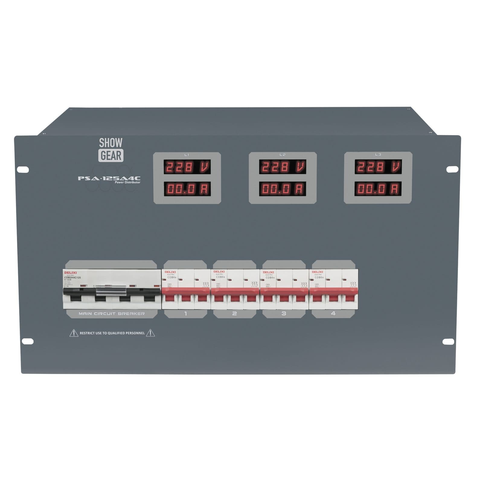 MCB 4x - CEE out - Showgear 50667