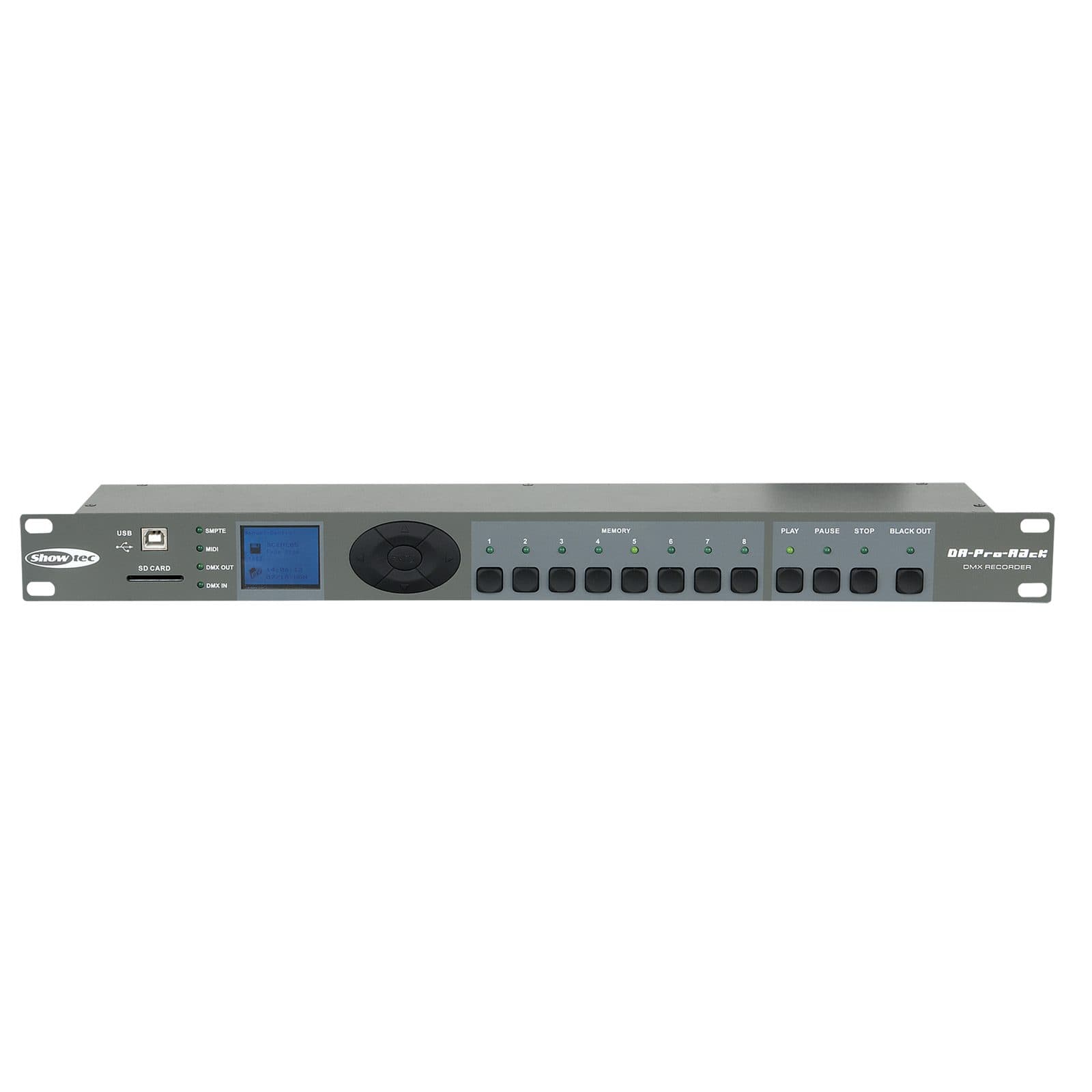 DR Pro Rack DMX Recorder - Showtec 50821