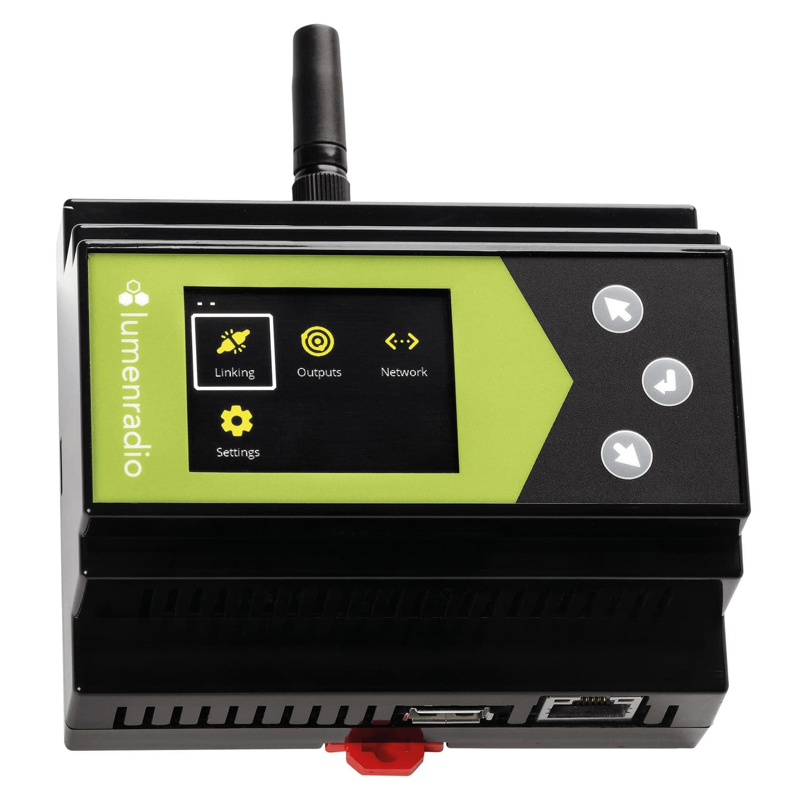 Trasmettitore DMX wireless DIN rail - Lumenradio 51512