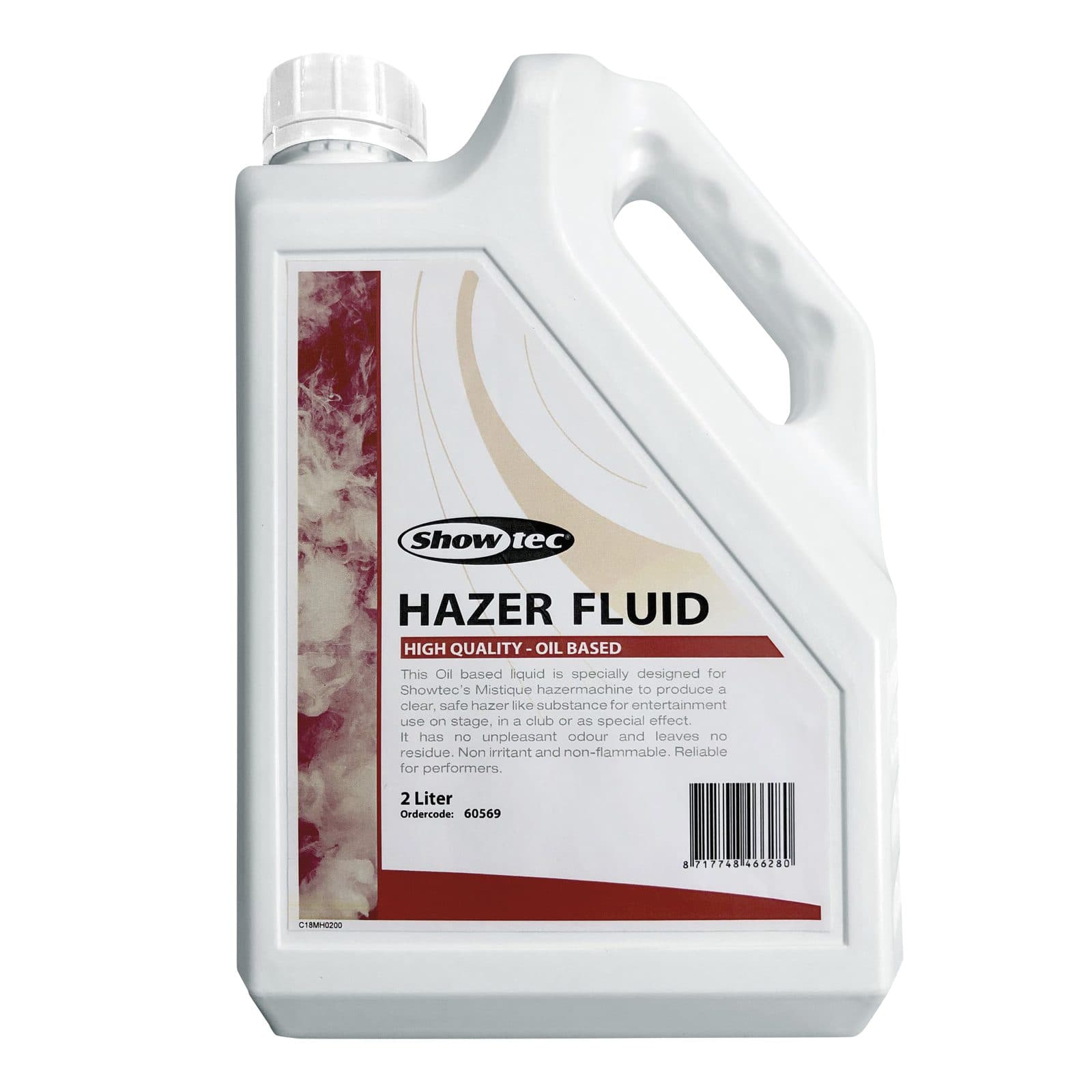 Hazer Fluid 2 Litre - Oil-based - Showtec 60569