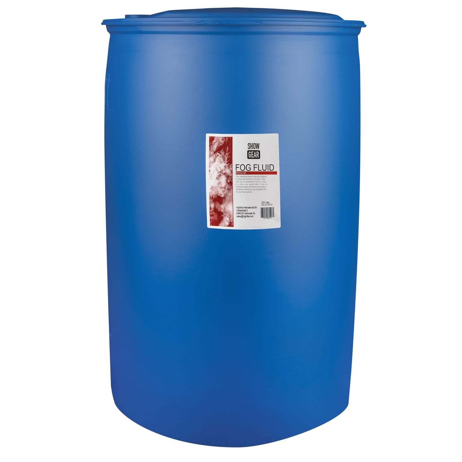Fog Fluid Regular 220L - Water-Based - Showgear 606132