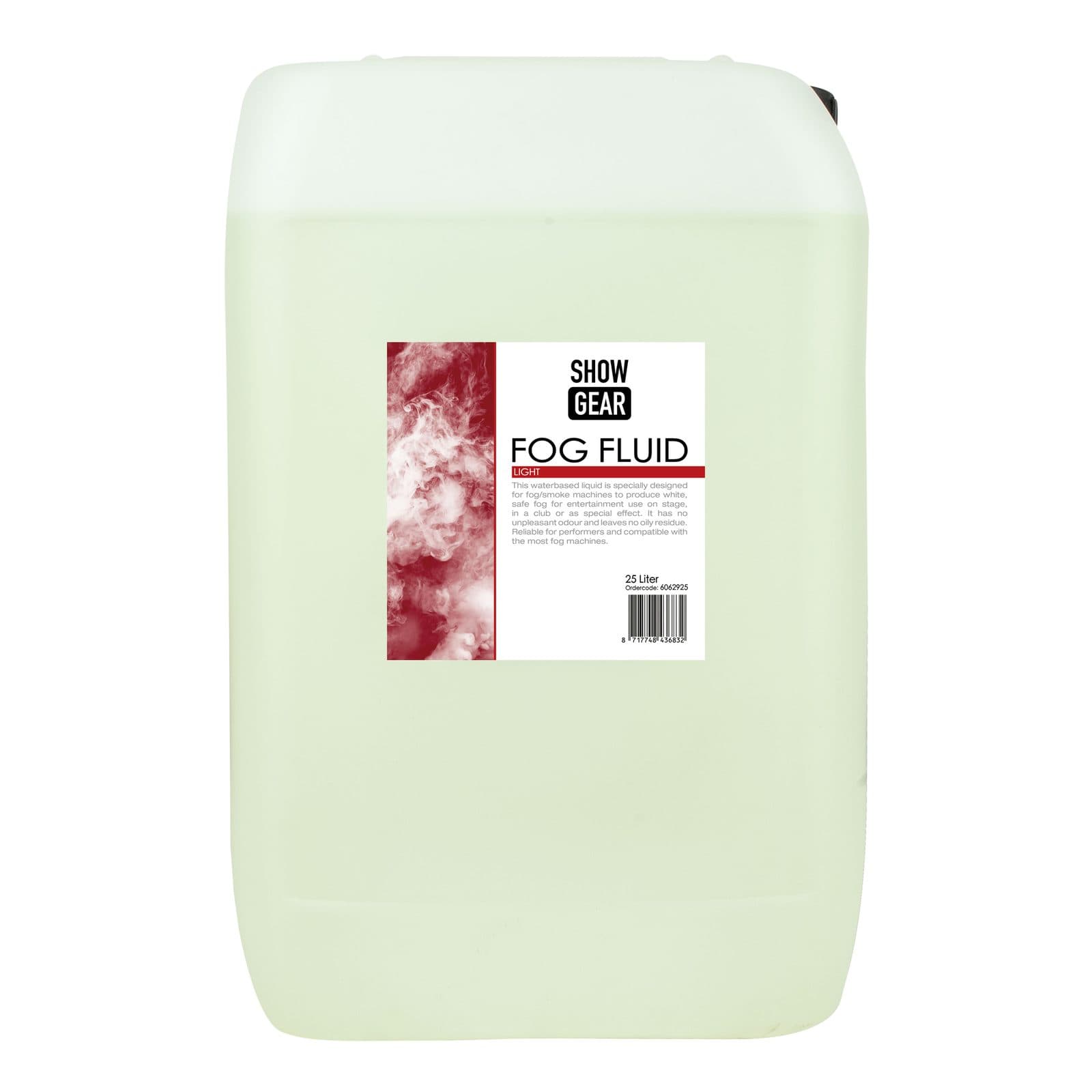 Liquido Nebbia Leggero 25 L - Showgear 6062925