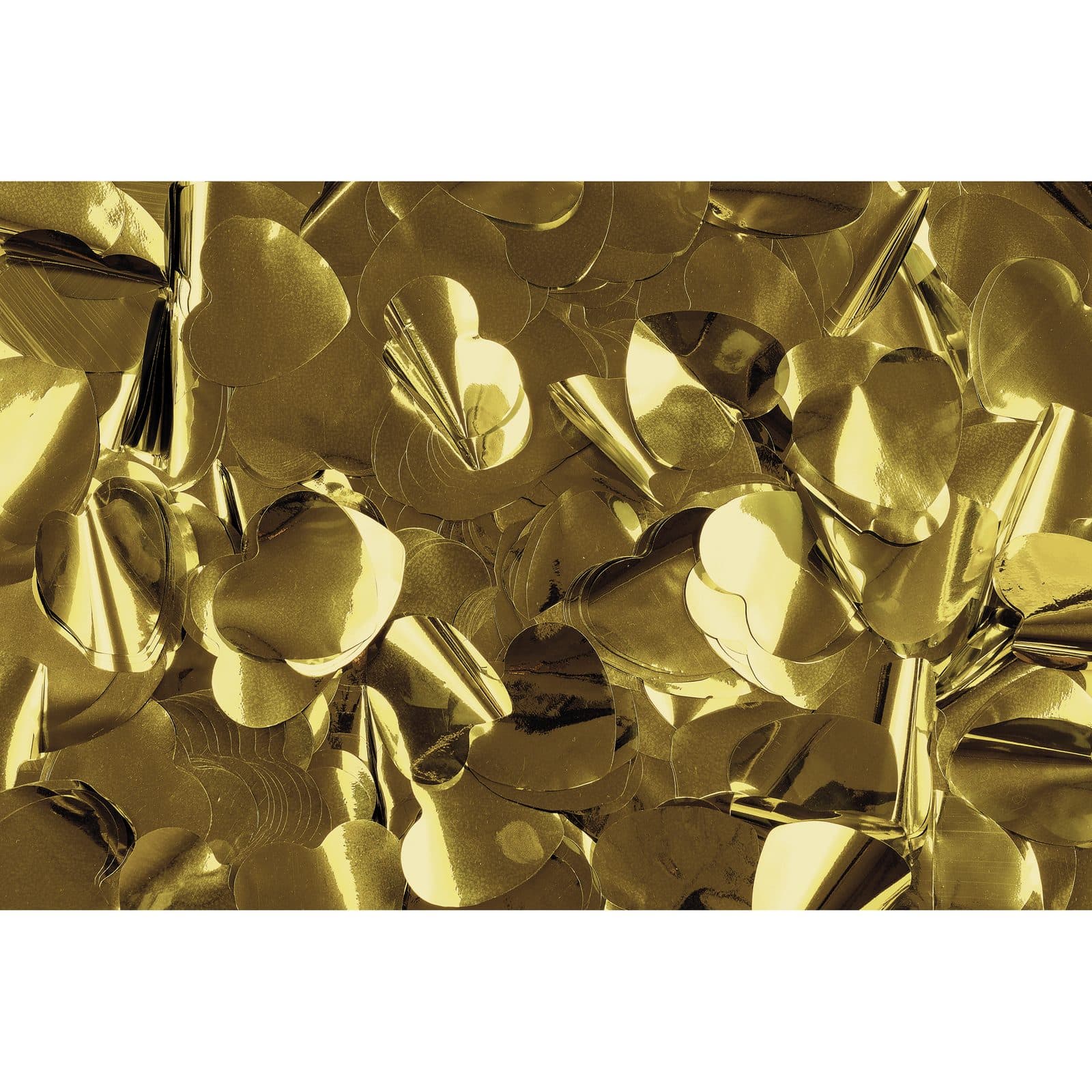 Metallic Confetti - Hearts Gold - Showgear 60921GM