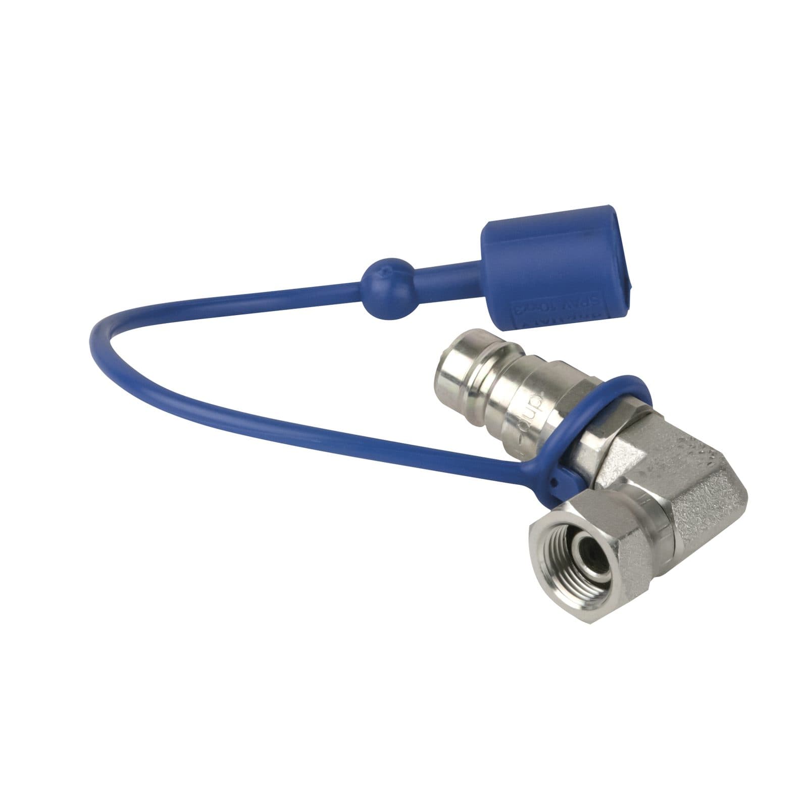 Adattatore CO₂ 90° 3/8 Q-Lock maschio - Showtec 61028