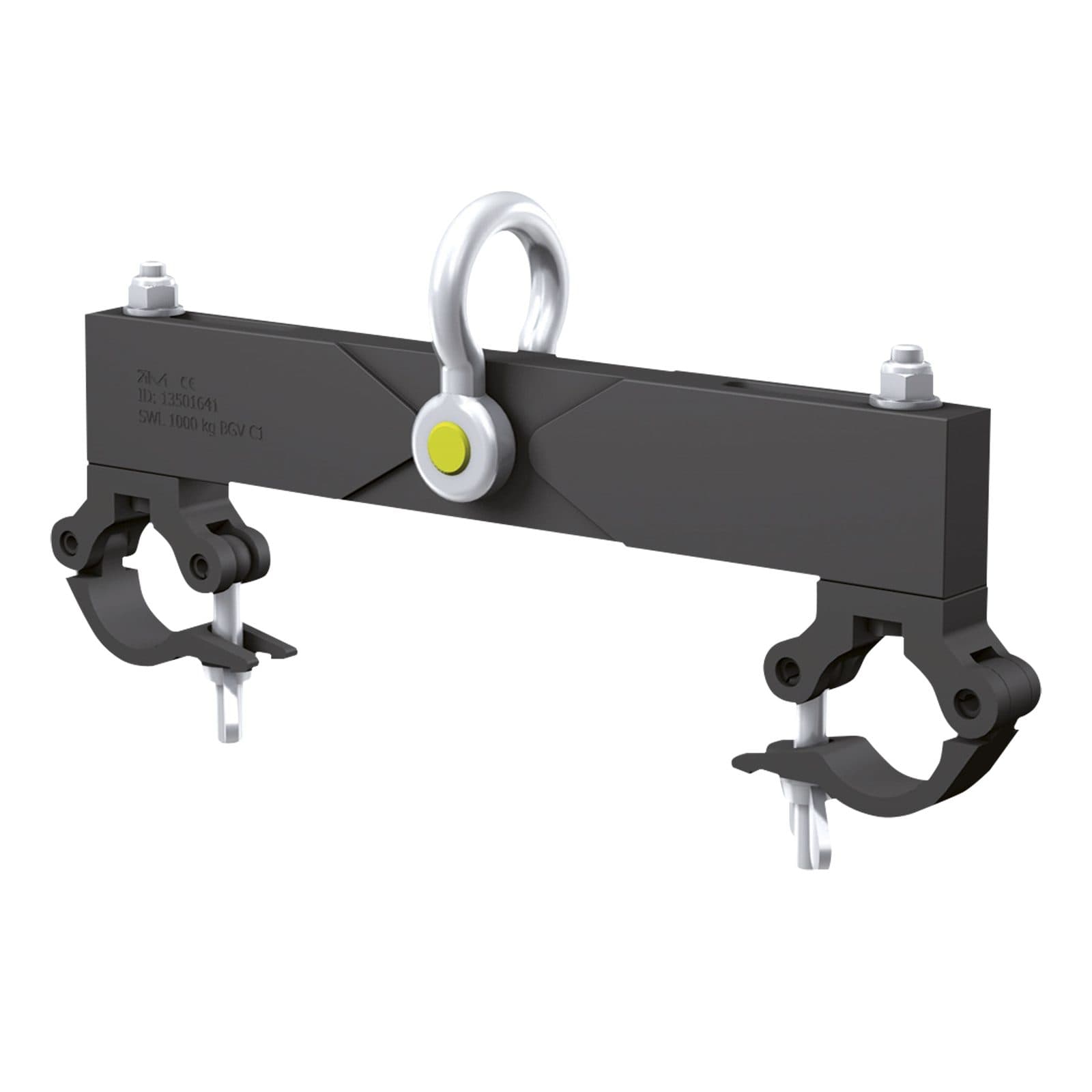 Supporto soffitto con moschettone Nero - Milos 73060B