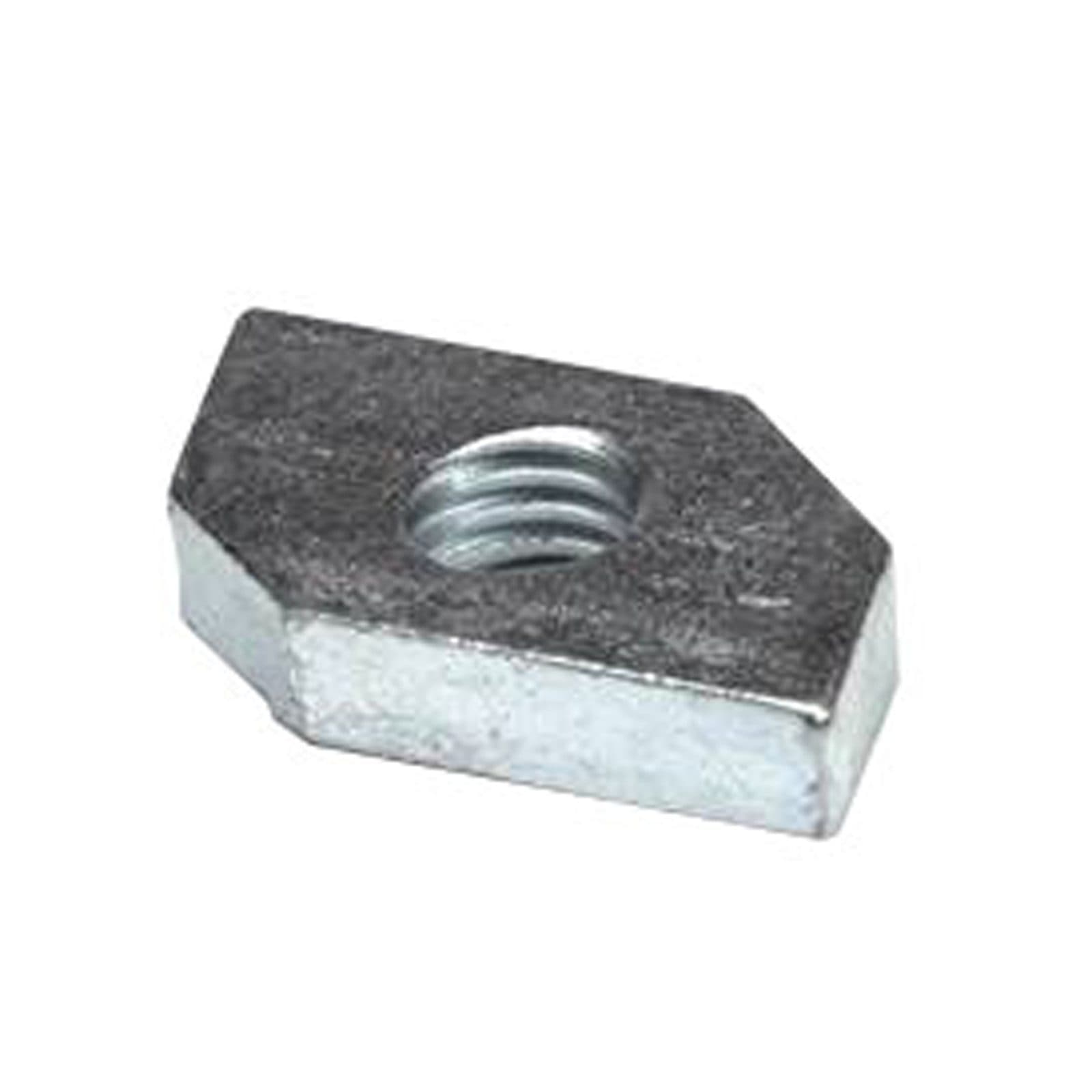 Sliding Nut M10 - Argento - Wentex 89529