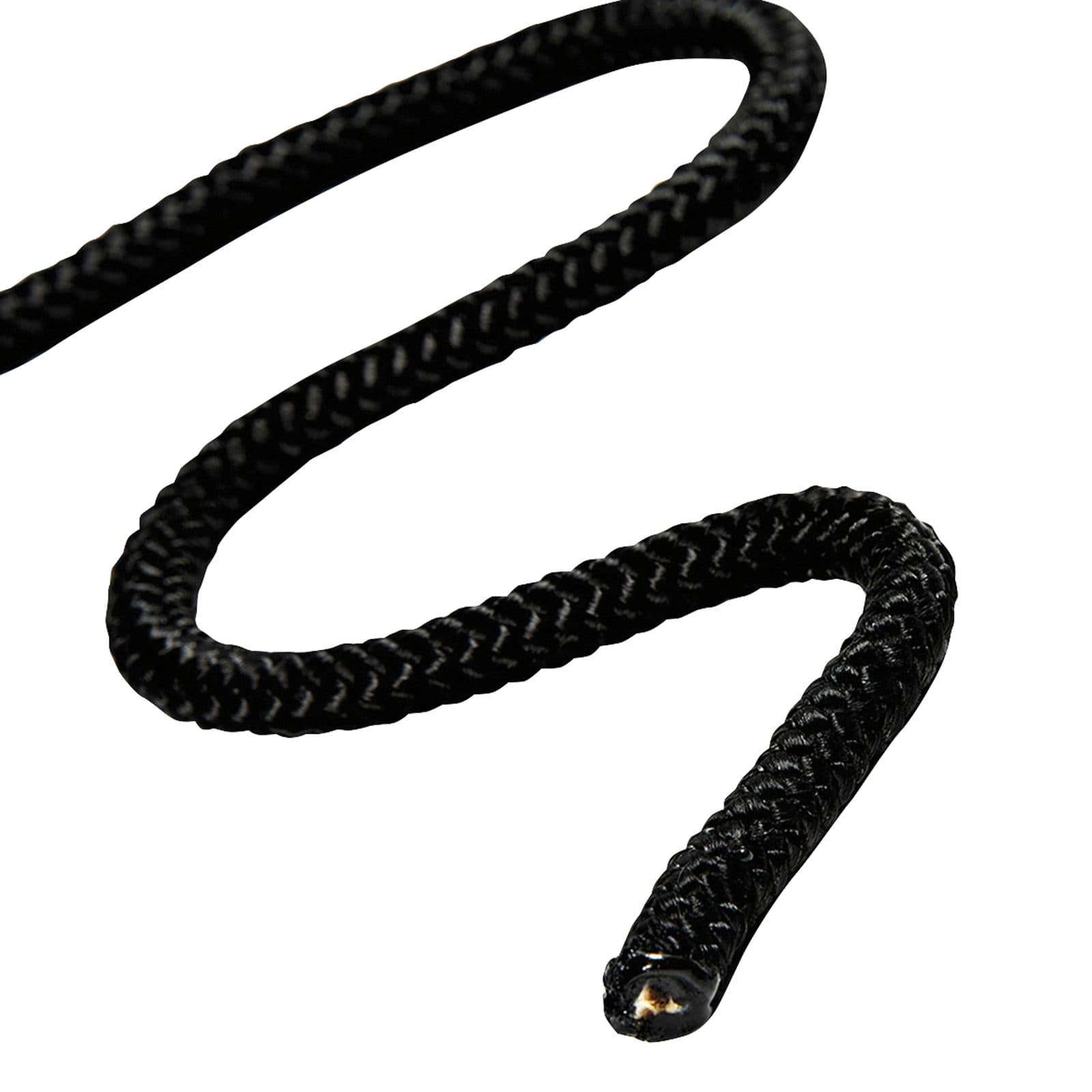 Rope 8 mm - 100m Black - on spool - Wentex 89534
