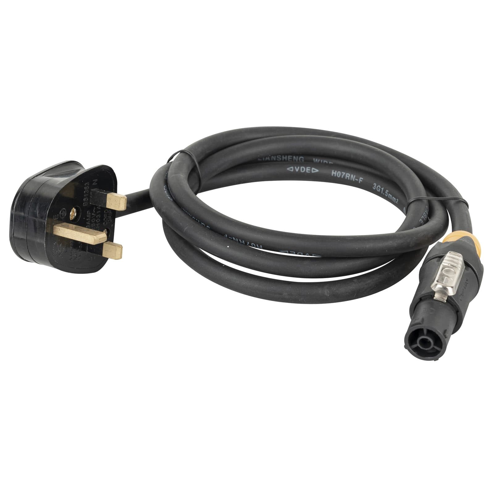 Power Pro True Connector - UK BS13 1.5m - DAP 90518
