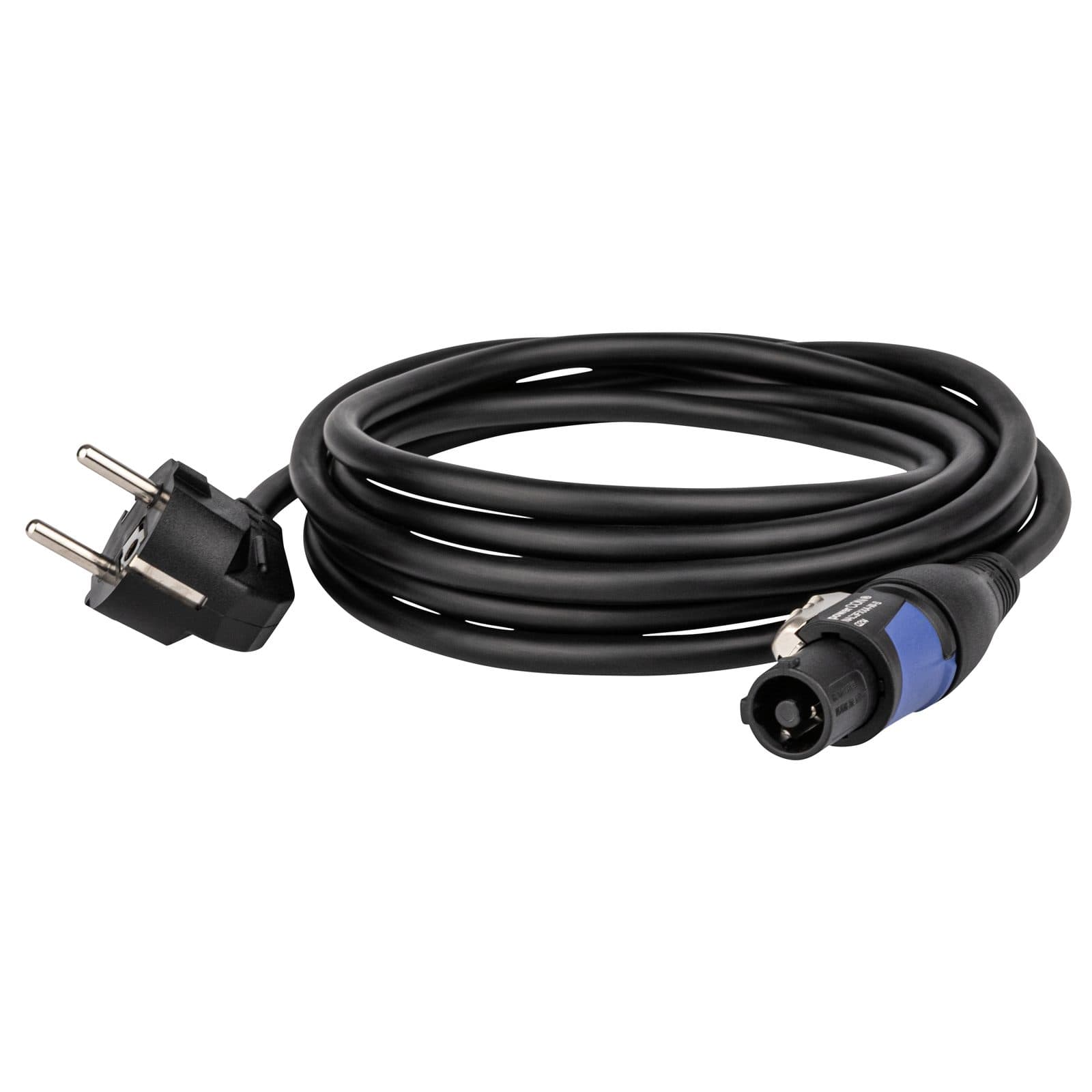 Power Cable Schuko to powerCON Blue - DAP 90528
