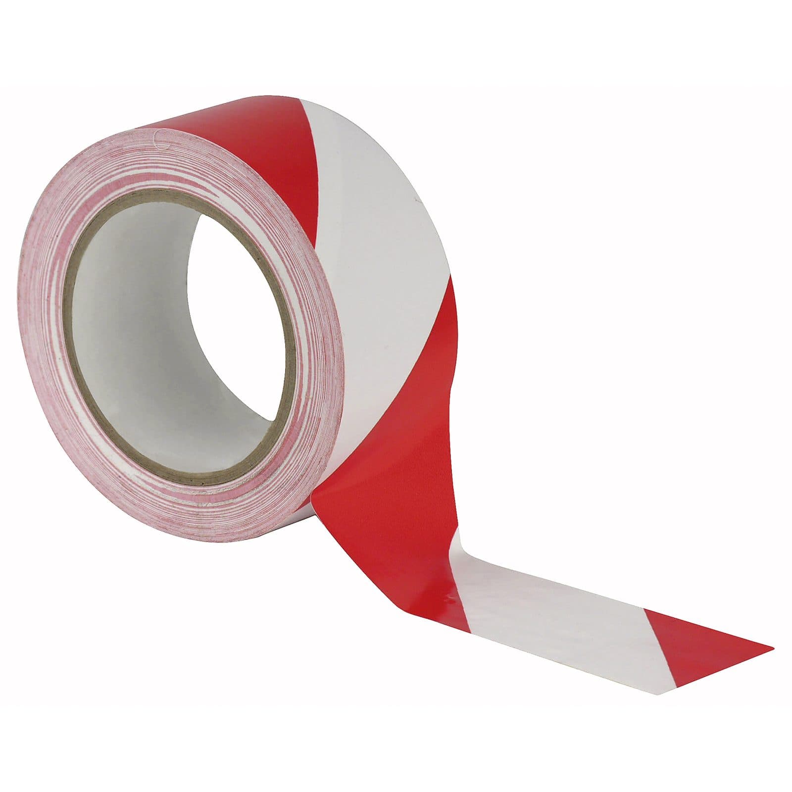 Floor-Marking Tape Red/White - 50mm/33m - Showgear 90624