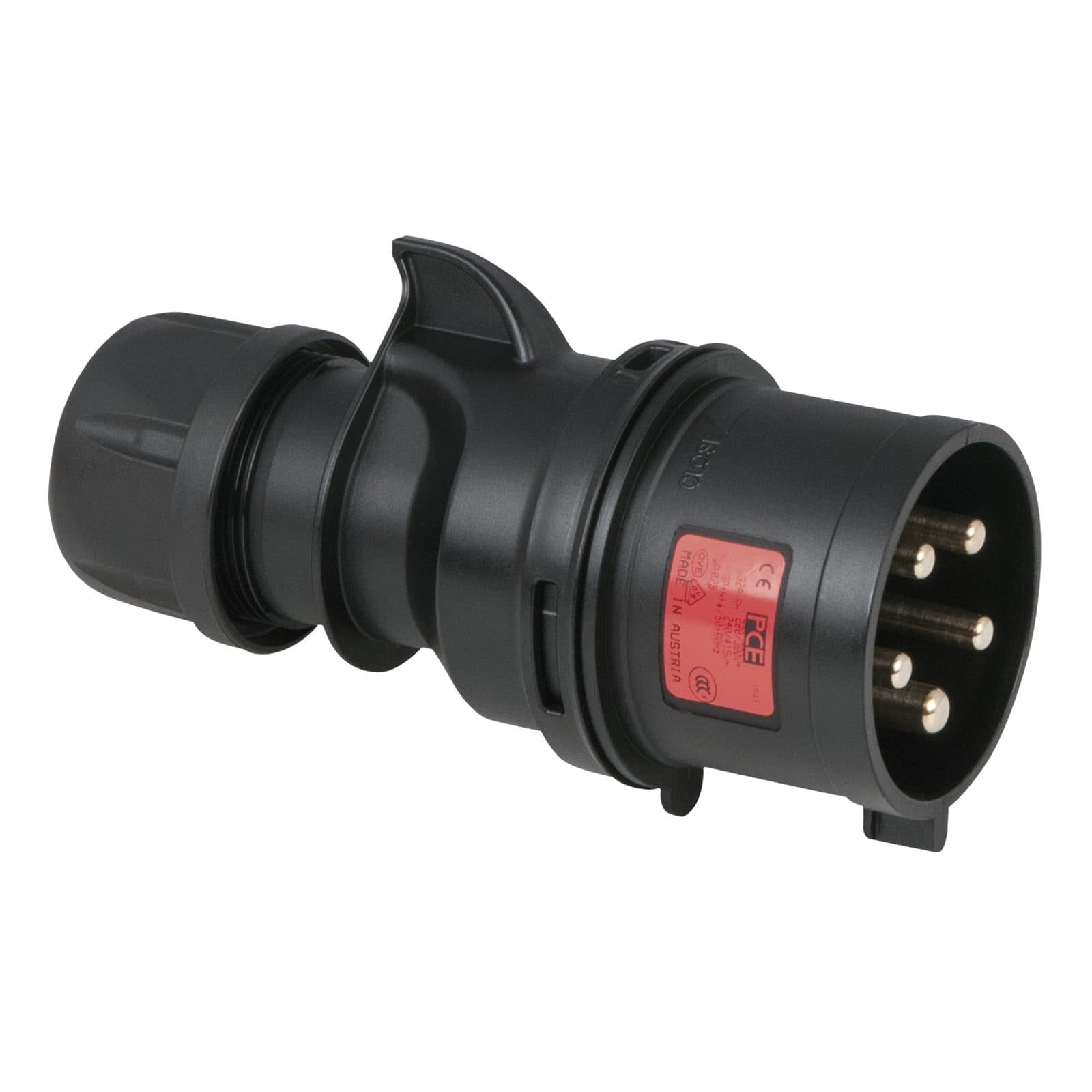 Plug Male 32A/400V 5P - PCE 91322